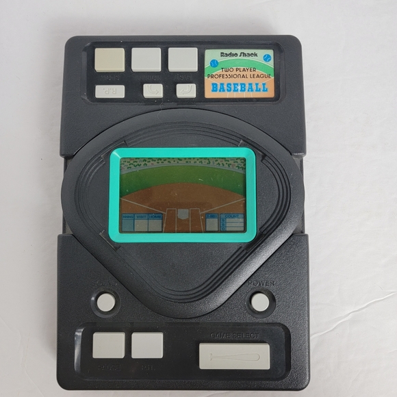 Radio Shack Two Player Professional League Baseball Handheld Electronic (Tested) - Picture 9 of 11